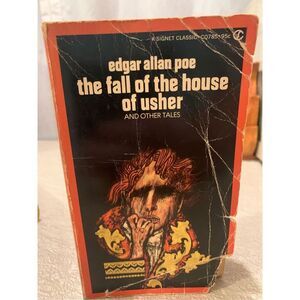 Edgar Allan Poe Book-The Fall of the House of Usher and Other Tales- Signet